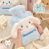 New cute Hello Kitty Cinnamoroll My melody cartoon kawaii style girls winter plush portable hand warmer water hot water bottle-Cuddleberry
