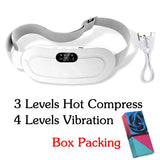 Women Menstrual Heating Pads Effective Hot Compress Period Relief Belt Rechargeable Heated Waist Massager Gifts for Female