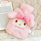New cute Hello Kitty Cinnamoroll My melody cartoon kawaii style girls winter plush portable hand warmer water hot water bottle-Cuddleberry