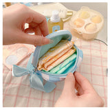 Anime Kuromi Storage Bag Cartoon Physiological Period Sanitary Pads Napkin Zipper Travel Gadgets Storage Bag Toys for Girls Gift