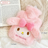 New cute Hello Kitty Cinnamoroll My melody cartoon kawaii style girls winter plush portable hand warmer water hot water bottle-Cuddleberry