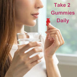 Biotin & Vitamin Gummies Maximum Potency for Healthy Hair, Skin & Nails, Hair Vitamins for Men & Women | Gluten Free