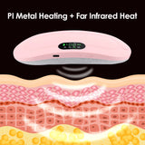 Women Menstrual Heating Pads Effective Hot Compress Period Relief Belt Rechargeable Heated Waist Massager Gifts for Female