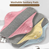 Women's Menstrual Pad Non-slip Soft Night Thickened Reusable Washable Sanitary Pad for Elderly Urine Leakage Special Care Pads