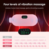 Women Menstrual Heating Pads Effective Hot Compress Period Relief Belt Rechargeable Heated Waist Massager Gifts for Female
