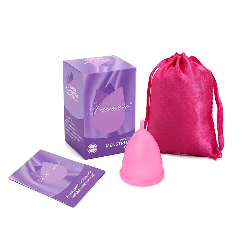 Feminine Hygiene Period Cup Excellent Menstrual Cup of Medical Silicone Menstrual Cup  Menstrual Collector for Menstrual Period