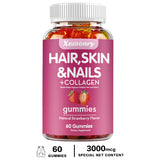 Biotin & Vitamin Gummies Maximum Potency for Healthy Hair, Skin & Nails, Hair Vitamins for Men & Women | Gluten Free