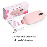 Women Menstrual Heating Pads Effective Hot Compress Period Relief Belt Rechargeable Heated Waist Massager Gifts for Female