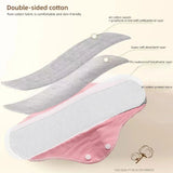 Women's Menstrual Pad Non-slip Soft Night Thickened Reusable Washable Sanitary Pad for Elderly Urine Leakage Special Care Pads