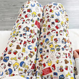 Sanrioed Anime Women Hello Kitty Pajama Pants Kawaii Kuromi Melody Spring Y2K Kt Loose Home Pants High Waist Casual Cotton Cute
