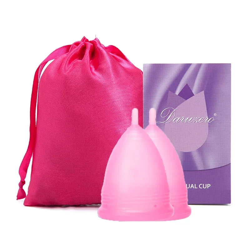 Feminine Hygiene Period Cup Excellent Menstrual Cup of Medical Silicone Menstrual Cup  Menstrual Collector for Menstrual Period