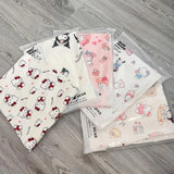 Sanrioed Anime Women Hello Kitty Pajama Pants Kawaii Kuromi Melody Spring Y2K Kt Loose Home Pants High Waist Casual Cotton Cute