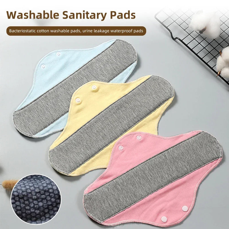 Women's Menstrual Pad Non-slip Soft Night Thickened Reusable Washable Sanitary Pad for Elderly Urine Leakage Special Care Pads