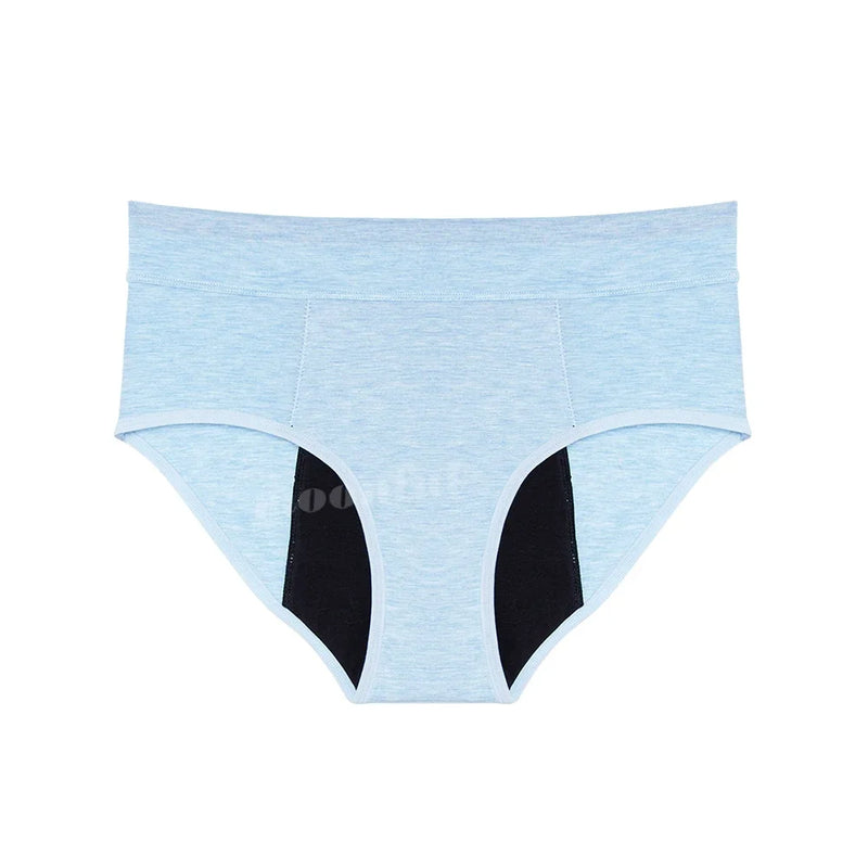 Menstrual Panties Woman Super Absorbent Menstrual Panties High Waist Bamboo Fiber Leakproof Menstruation Period Underwear Girl