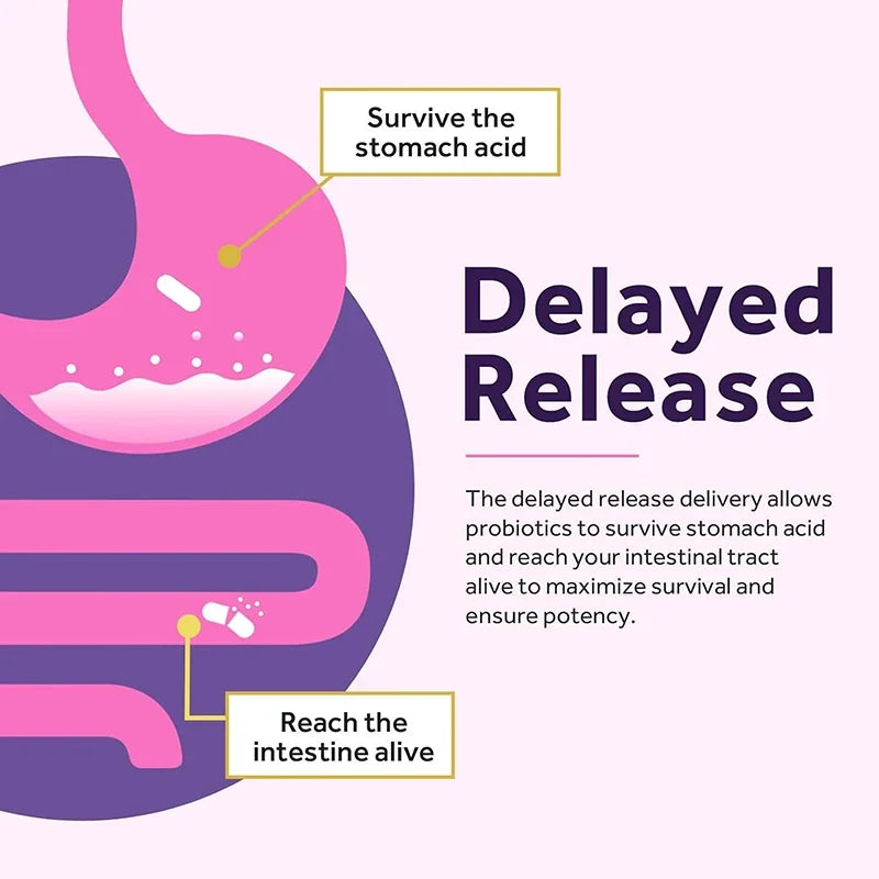 Women’s Probiotic - Improves Intestinal Health, Improves Digestion, and Relieves Bloating and Gas