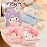 New cute Hello Kitty Cinnamoroll My melody cartoon kawaii style girls winter plush portable hand warmer water hot water bottle-Cuddleberry