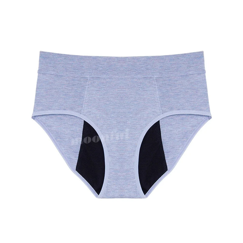Menstrual Panties Woman Super Absorbent Menstrual Panties High Waist Bamboo Fiber Leakproof Menstruation Period Underwear Girl