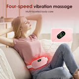 Women Menstrual Heating Pads Effective Hot Compress Period Relief Belt Rechargeable Heated Waist Massager Gifts for Female