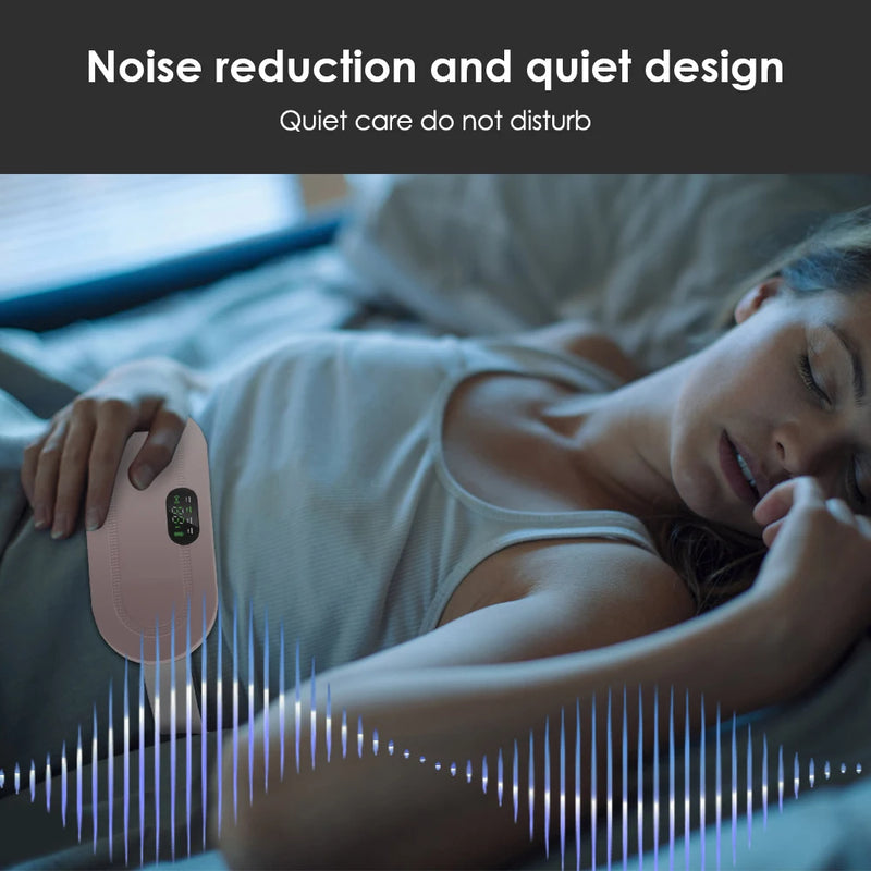 Women Menstrual Heating Pads Effective Hot Compress Period Relief Belt Rechargeable Heated Waist Massager Gifts for Female